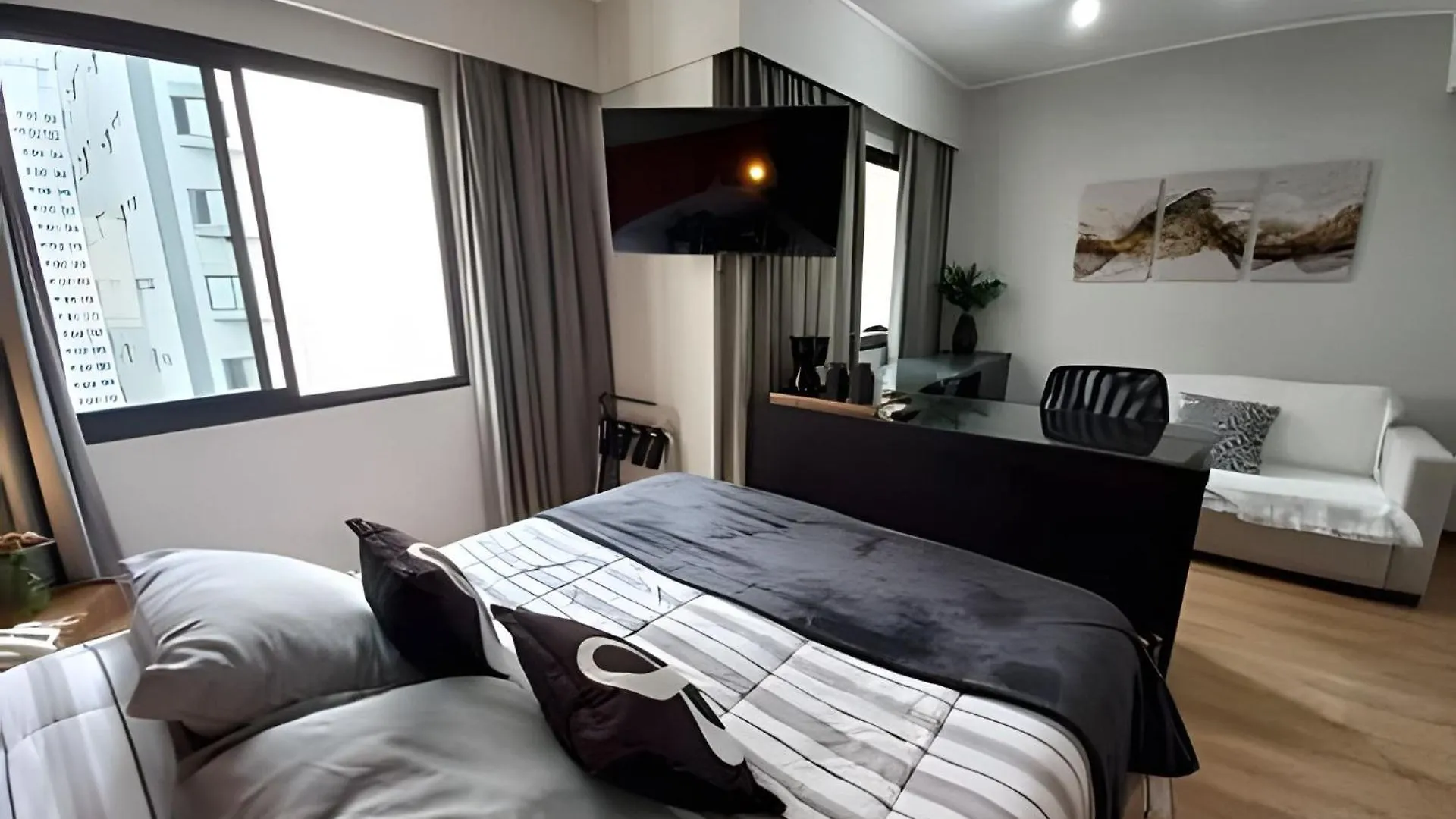 Flat Moema Av. Rouxinol Hotel Sao Paulo